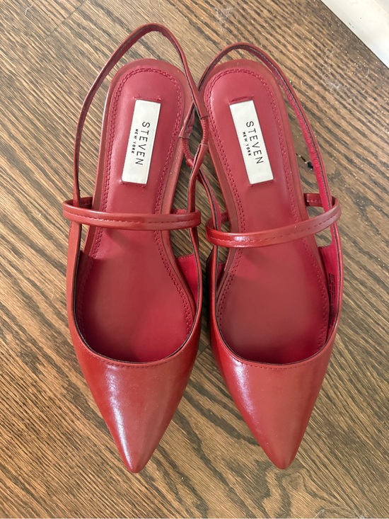 Steven By Steve Madden Shoes - NWOT Steven Red Pointed Slingbacks